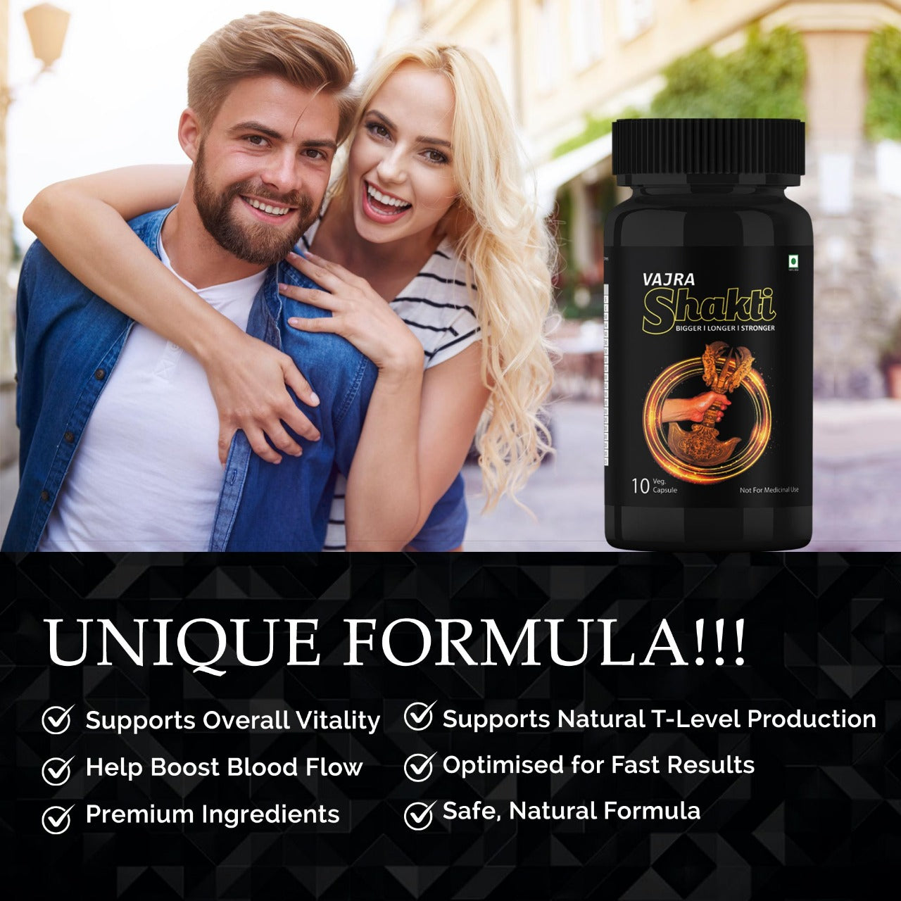 Vajra Shakti Vitality Capsules for Men