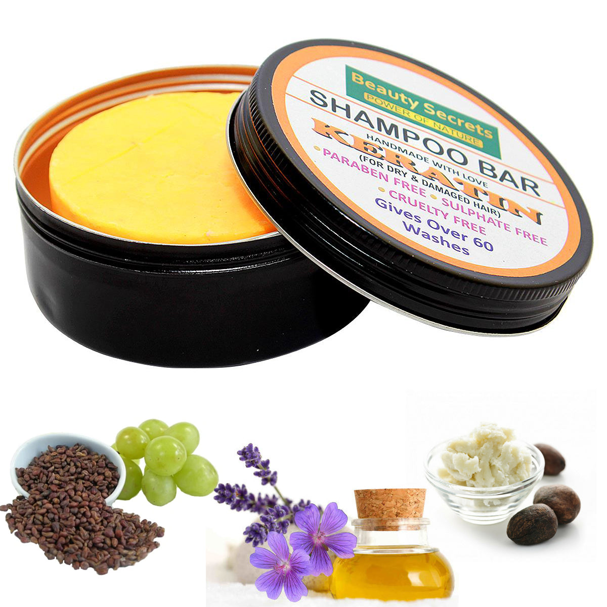 Keratin Shampoo Bar