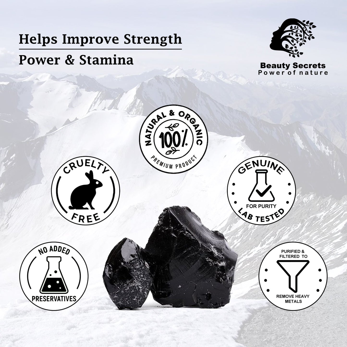 Himalayan Premium Shilajit from Beauty Secrets