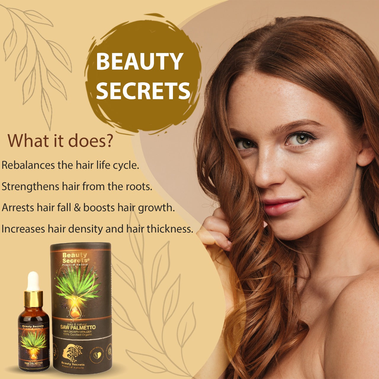 Saw Palmetto Hair Growth Vitalizer