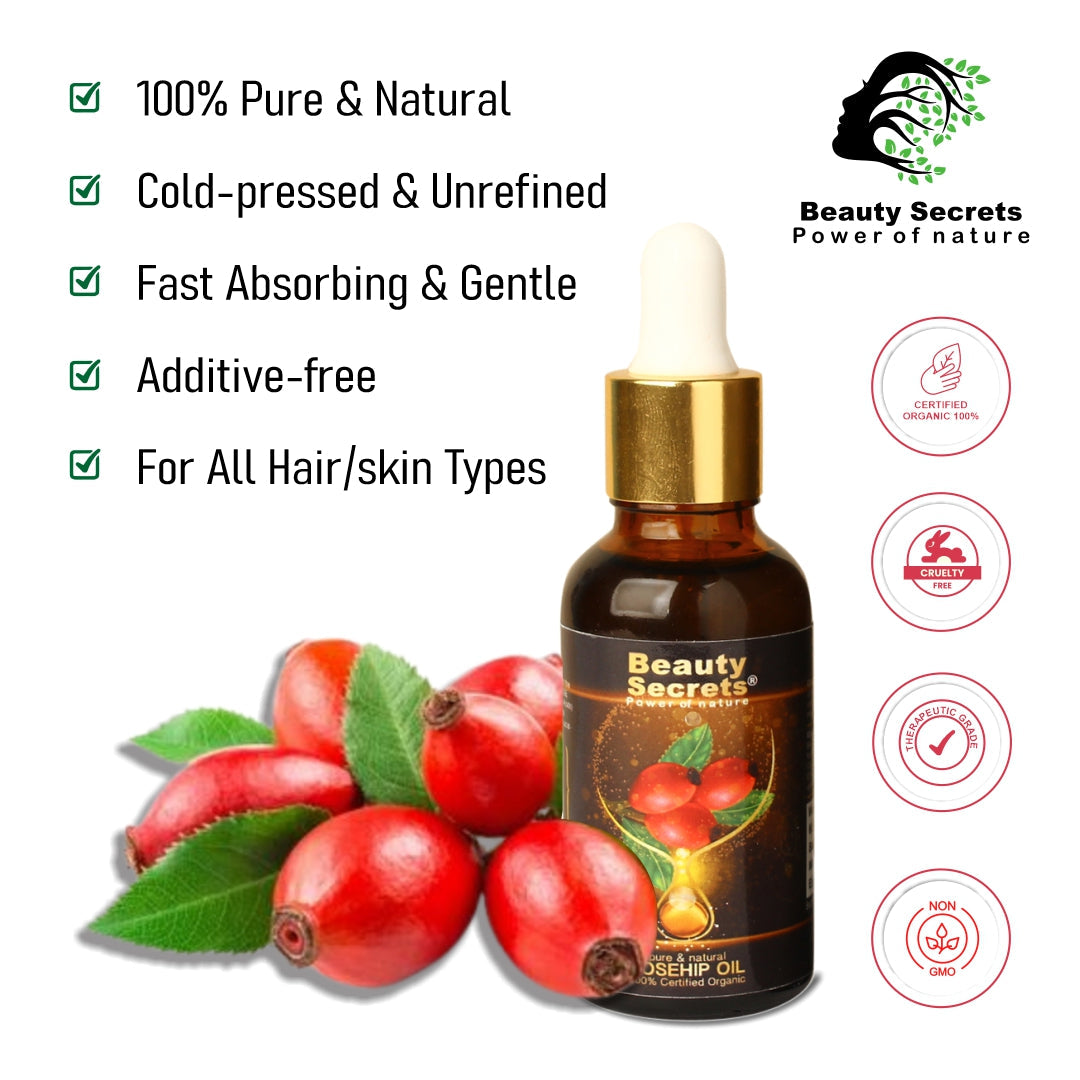 ROSEHIP OIL REVOLUTIONARY SKINCARE BACKED BY SCIENCE