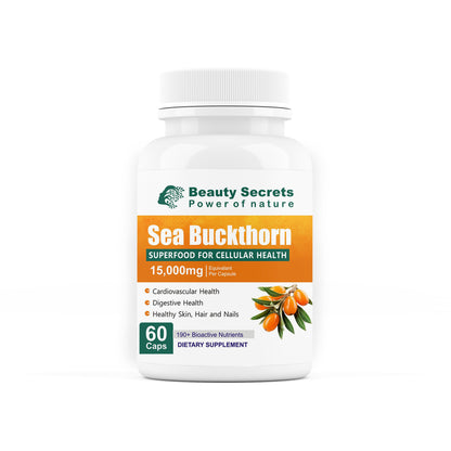 Beauty Secrets Sea Buckthorn Capsules (Pack of 60)