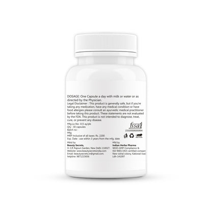 Vajra Shakti Vitality Capsule for Men (30 Capsules)