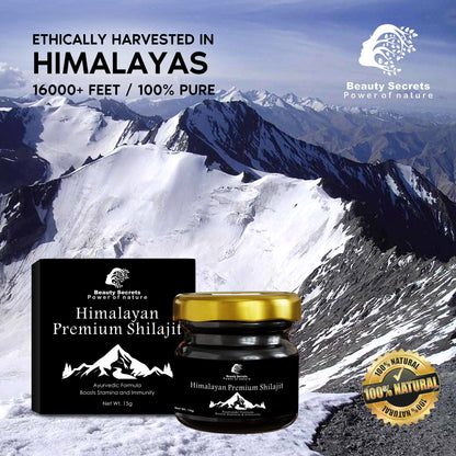 Himalayan Premium Shilajit from Beauty Secrets