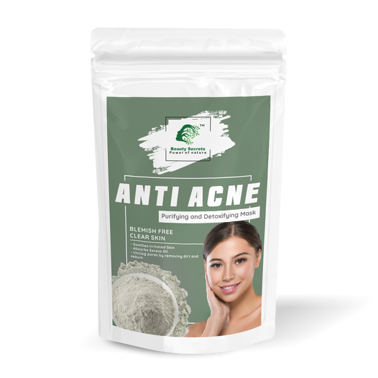ANTI ACNE FACE MASK FOR PURIFYING AND DETOXIFYING