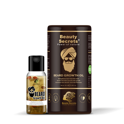 BEARD GROWTH OIL FOR FULLER AND HEALTHIER BEARD
