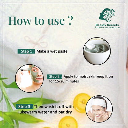 TARUNI UBTAN FACE MASK FOR A YOUTHFUL GLOW ( Preservatives free )