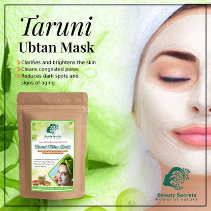 TARUNI UBTAN FACE MASK FOR A YOUTHFUL GLOW ( Preservatives free )