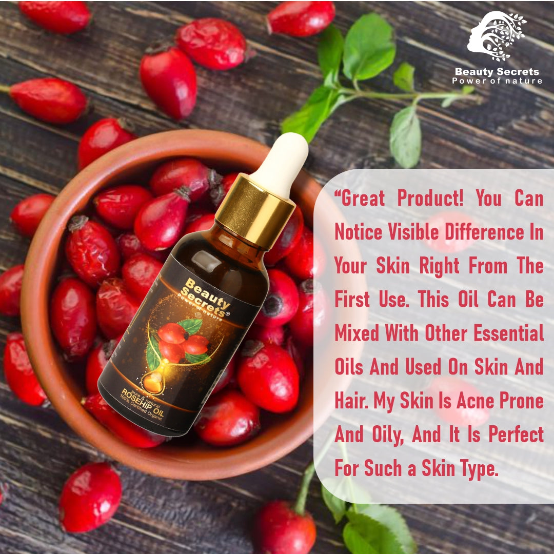 ROSEHIP OIL REVOLUTIONARY SKINCARE BACKED BY SCIENCE